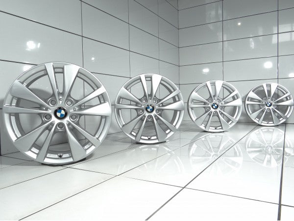 BMW OE 16' Srebrny BMW 2 F45, ACTIVE TOURER, F46 , GRAN TOURER