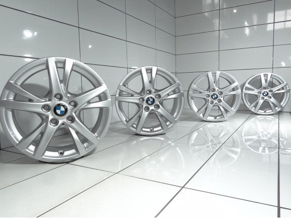 BMW OE 16' Srebrny BMW 2 F45, ACTIVE TOURER, F46 , GRAN TOURER