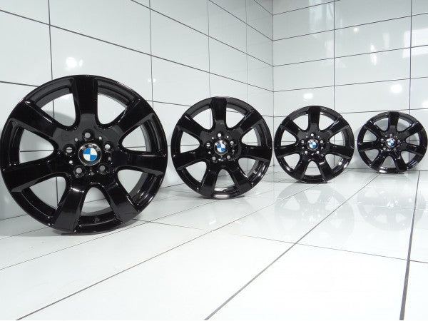 BMW OE 17' Czarny 7 F01 F02