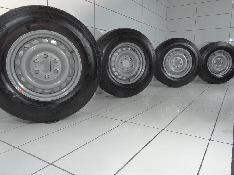 KOŁA Mercedes Sprinter W907 W910, 6X130, ET-54, 225/75R16C 121/120 R SREBRNY