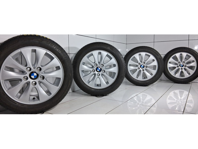 KOŁA BMW 1 (E81, E82, E87, E88) 3 (E90, E91) 5X120 ET-44 205/55R16 91 H SREBRNY