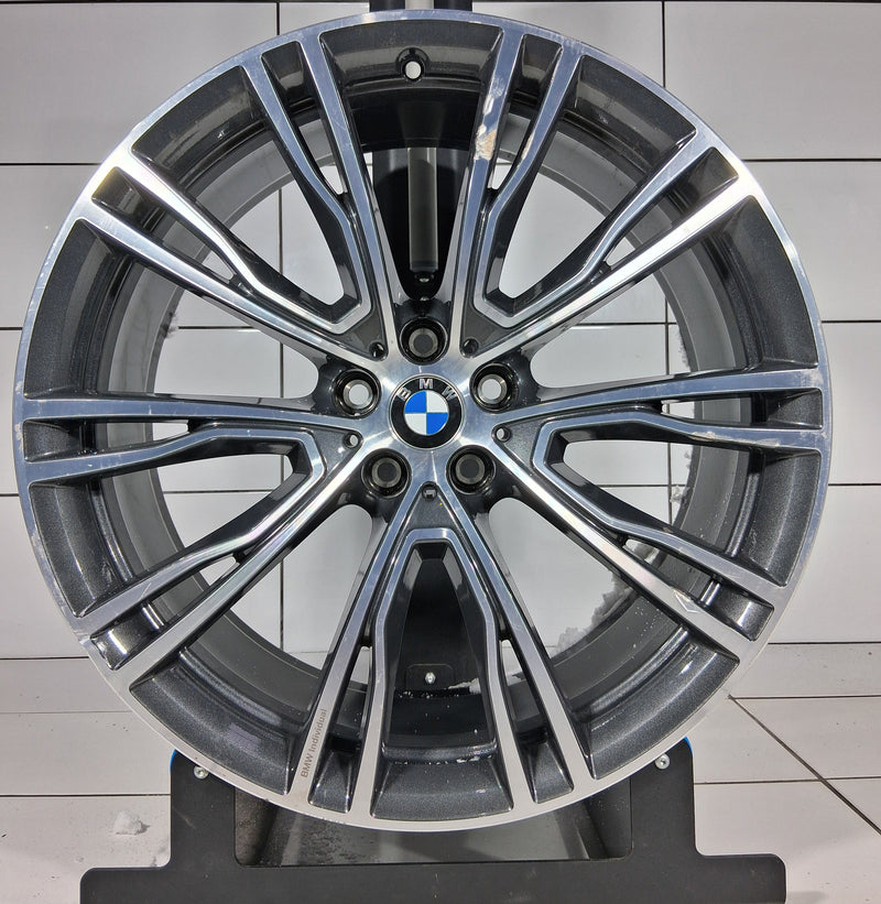 FELGA UŻYWANA 21' BMW GO1 X3 GO2 X4 8043670 STYLING 726i 5X112 ET30 (1)
