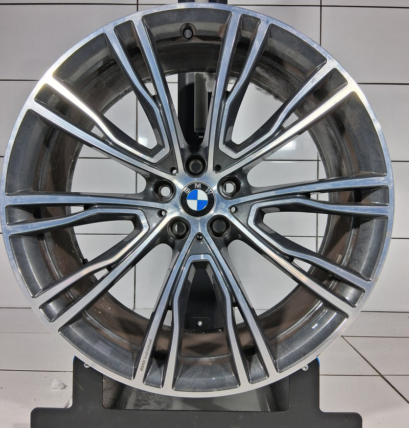 FELGA UŻYWANA 21' BMW GO1 X3 GO2 X4 8043670 STYLING 726i 5X112 ET30 (1)