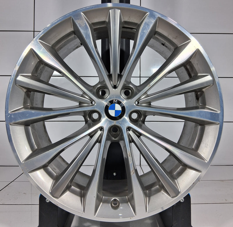 BMW OE 19' 5 G30, Styling 663, 6873942, 5X112, ET-30, SREBRNY POLER