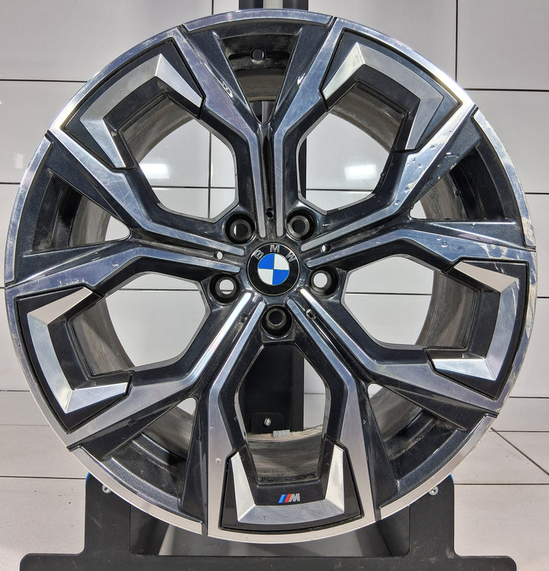 BMW OE 19' 4er G26 i4 G26, Styling 860M, 8747307, 5X112, ET-42, Szary poler