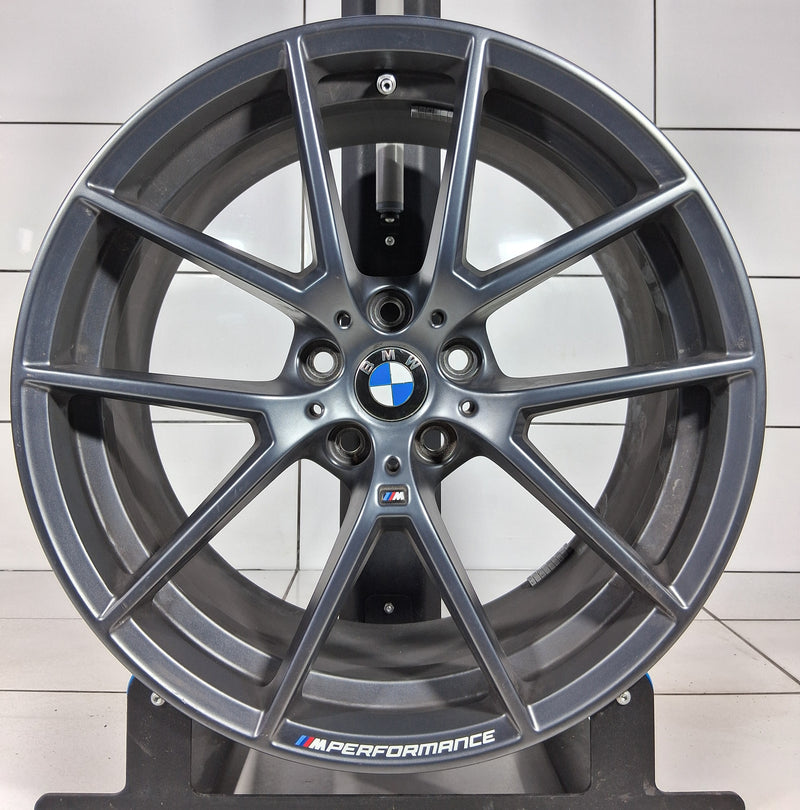 BMW OE 19' 3 G20 G21 2 G42 4 G22 G23, Styling 898M, 6895391, 5X112, ET-40, Szary mat