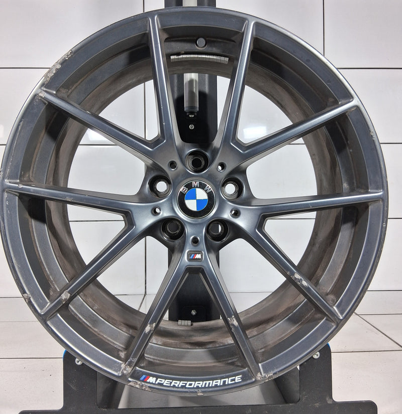BMW OE 19' 3 G20 G21 2 G42 4 G22 G23, Styling 898M, 6895390, 5X112, ET-27, Szary mat