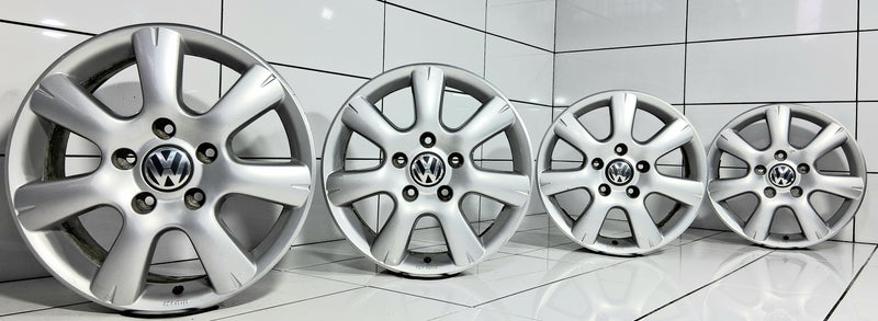 Volkswagen 17' Touarega 7L, 7L6601025F, 5X130, ET-55, Srebrny