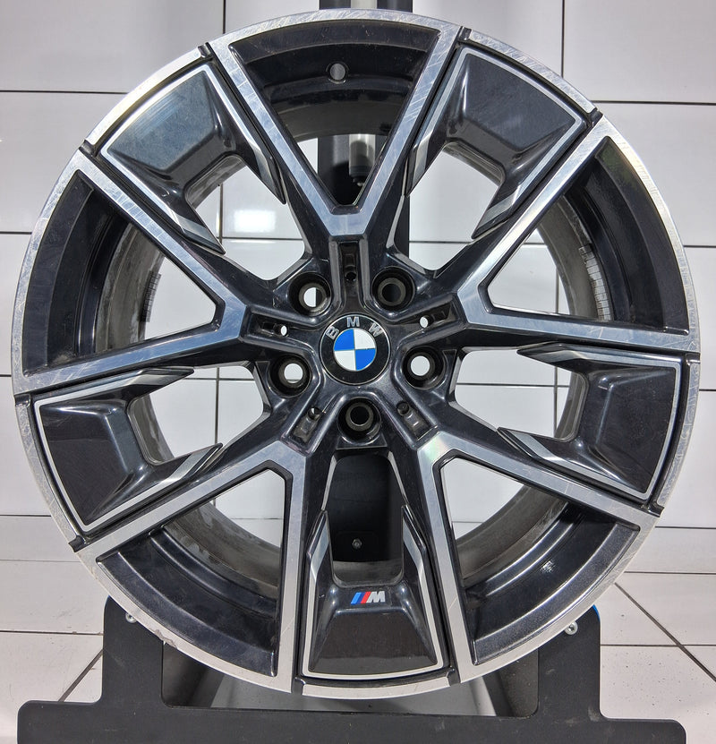 BMW OE 18' 4 G26 i4 G26, Styling 858M, 8747286, 5x112, ET 36, Szary Poler