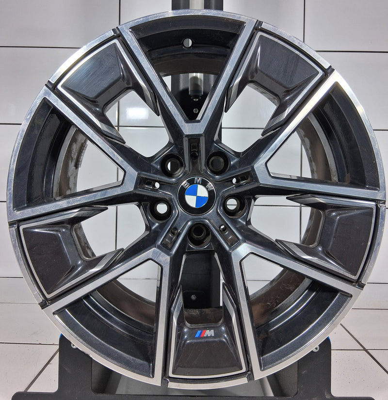 BMW OE 18' 4 G26 i4 G26, Styling 858M, 8747286, 5x112, ET 36, Szary Poler
