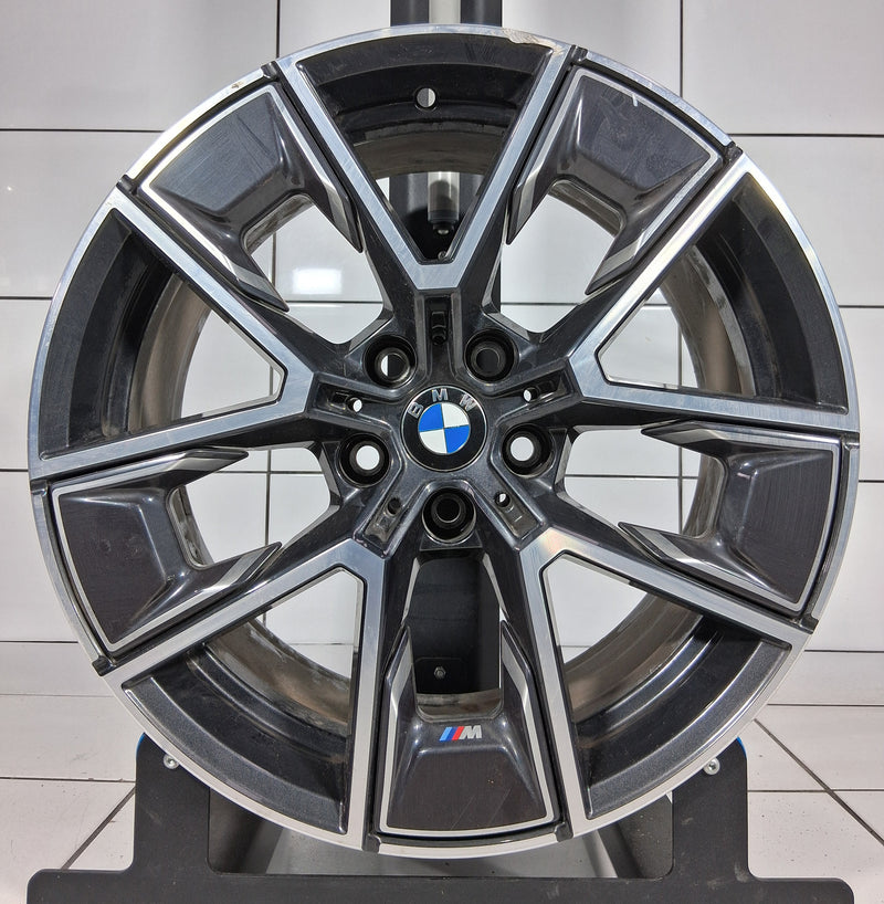 BMW OE 18' 4 G26 i4 G26, Styling 858M, 8747286, 5x112, ET 36, Szary Poler