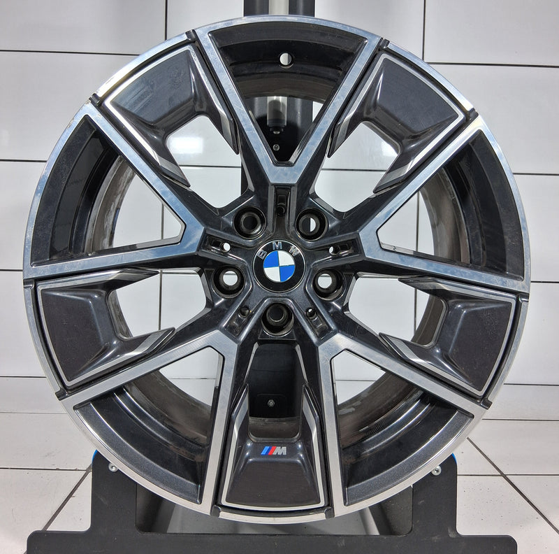 BMW OE 18' 4 G26 i4 G26, Styling 858M, 8747286, 5x112, ET 36, Szary Poler