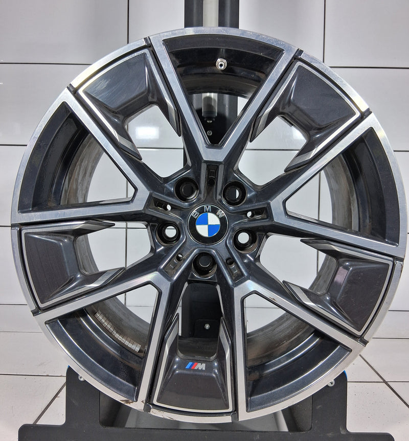 BMW OE 18' 4 G26 i4 G26, Styling 858M, 8747286, 5x112, ET 36, Szary Poler