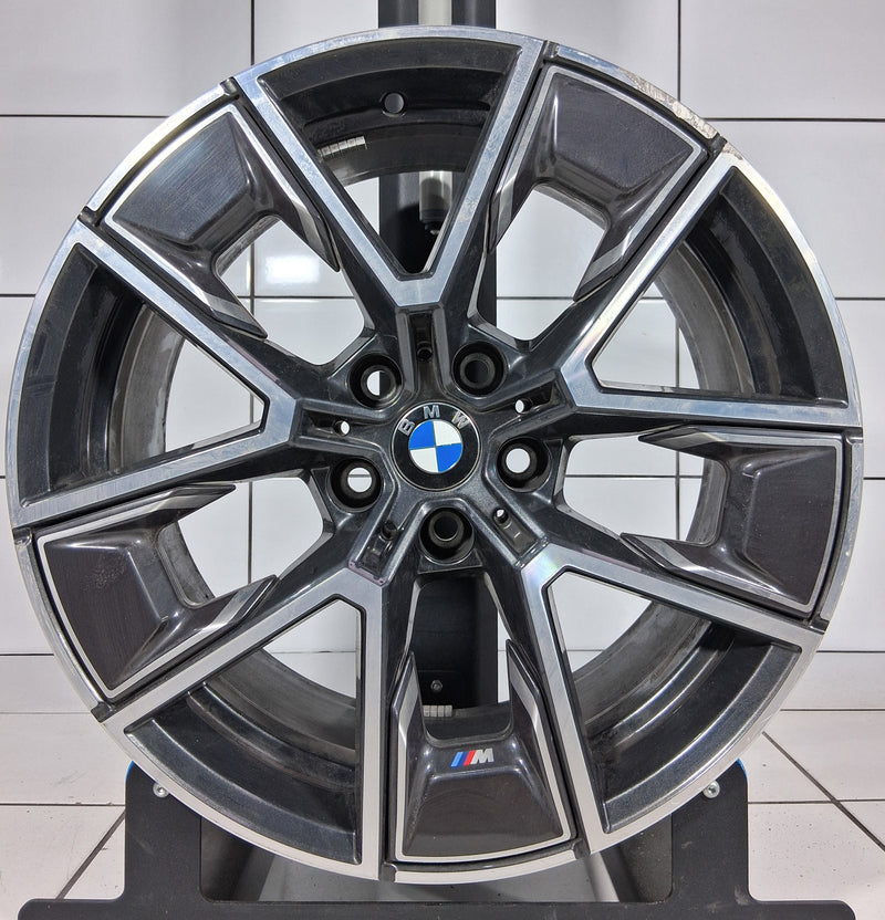 BMW OE 18' 4 G26 i4 G26, Styling 858M, 8747286, 5x112, ET 36, Szary Poler
