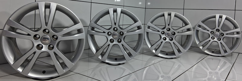SEAT OE 16' Ibiza IV, 6J0601025B , 5x100, ET 43, Srebrne