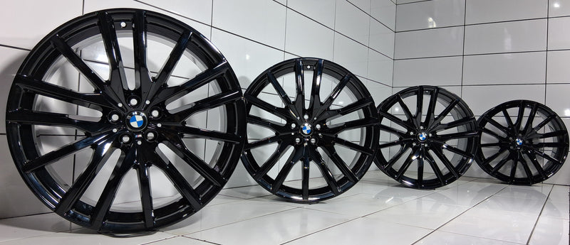 BMW OE 22' X5 G05 X6 G06, 9882610/611, Styling 742M, 5X112, Czarny