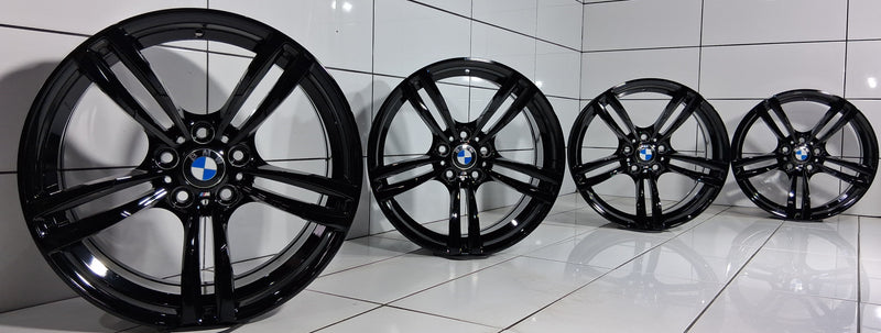 BMW OE 19' M3 F80 M4 F82 F83, 2284550/551, Styling 437M, 5X120, ET 29/40, Czarny