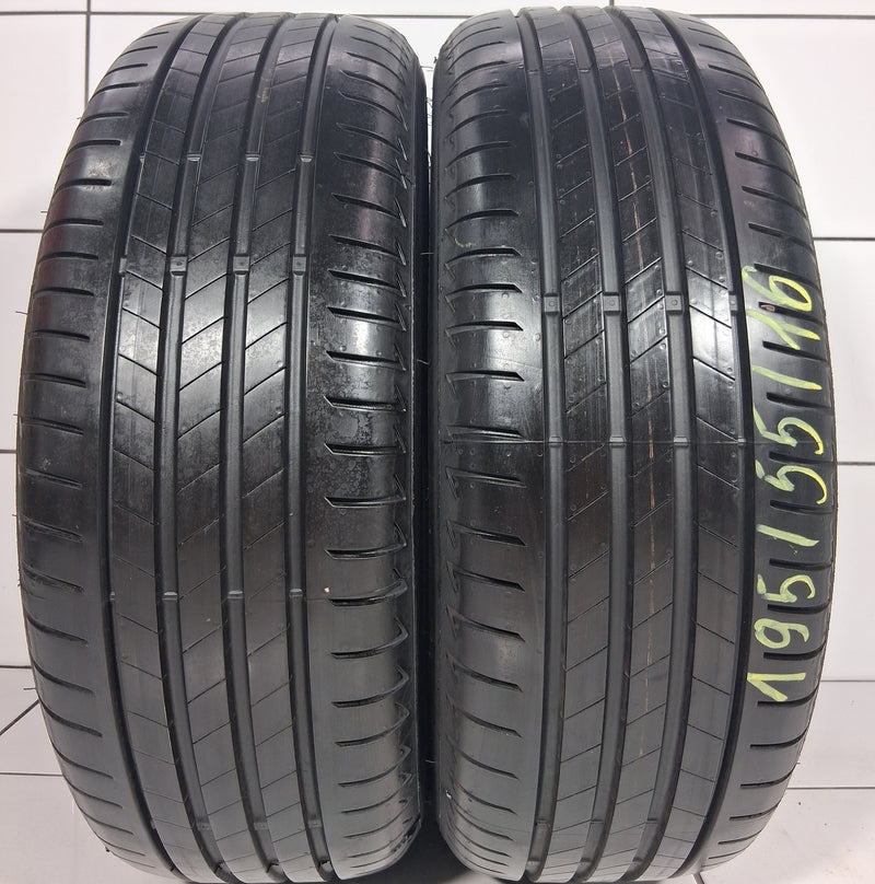 BRIDGESTONE TURANZA T005 195/55R16 87H [2023] 7MM OPONY UŻYWANE