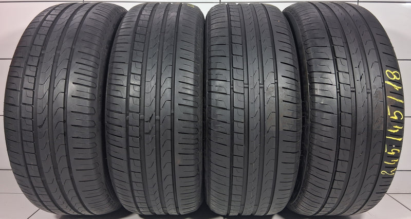 PIRELLI CINTURATO P7 245/45R18 96Y [2019] 6MM-5MM OPONY UŻYWANE