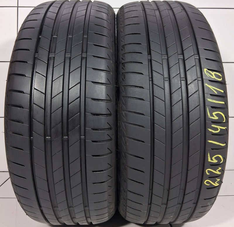 BRIDGESTONE TURANZA T005 225/45R18 95Y [2025] 6.5MM OPONY UŻYWANE