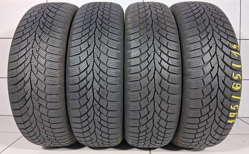 CONTINENTAL WINTER CONTACT TS870 195/50R15 91H [2021] 7.5MM-8.5MM OPONY UŻYWANE