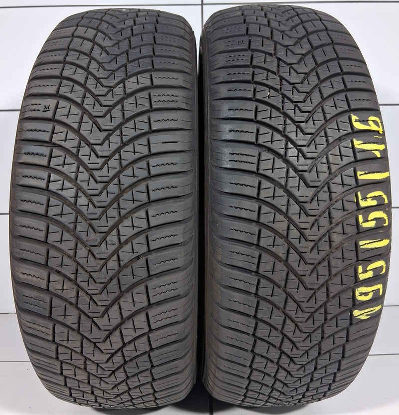 KUMHO SOLUS 4S HA32 195/55R16 91V [2023] 7MM OPONY UŻYWANE