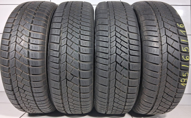 CONTINENTAL CONTI WINTER CONTACT TS830 P 195/65R16 92H [2020] 6.5MM-7MM OPONY UŻYWANE