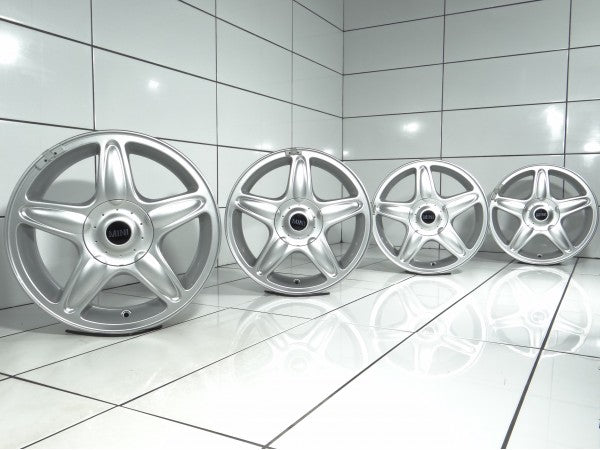 MINI OE 16' Srebrny COOPER, ONE, CABRIO, CLUBMAN, R50, R52, R53, R55, R56, R57, MINI R50, R52, R53, R55, R56, R57