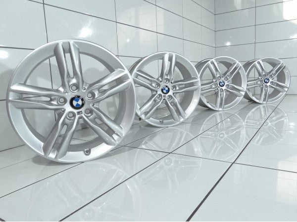 BMW OE 17' Srebrny BMW 2 F45, ACTIVE TOURER, F46, GRAN TOURER