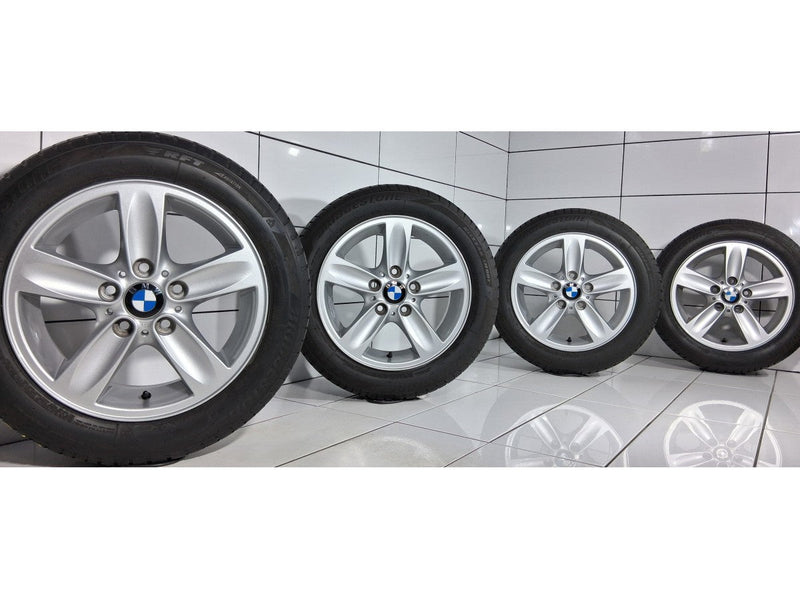 KOŁA BMW 1 (E81, E87, E88) 5X120, ET-44, 205/55R16 91 H1 SREBRNY