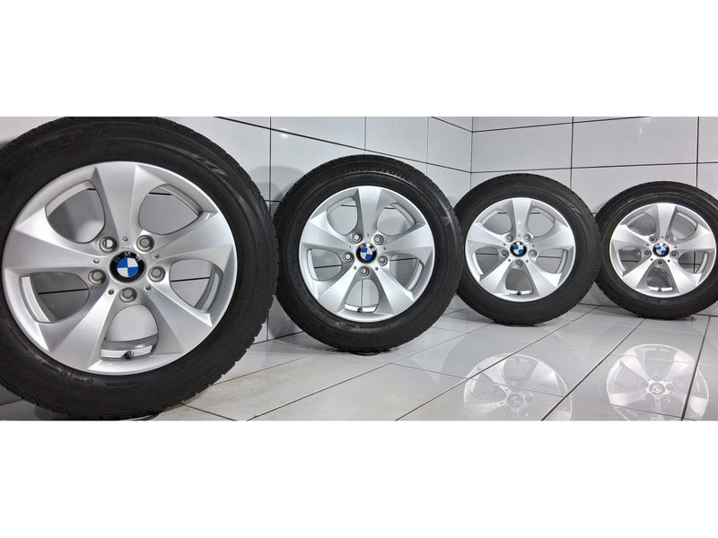 KOŁA BMW 3 E90 E91 E92 E93 F30 F31, 5X120, ET-31, 205/60R16 92 H SREBRNY