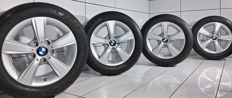 KOŁA BMW 1 (F20, F21) 2 (F22, F23), 5X120, ET-40, 205/55R16 91 V SREBRNY