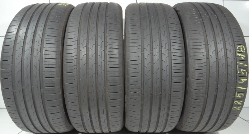 Continental EcoContact 6 225/45R18 91W [2022] 6mm(demo)-5mm