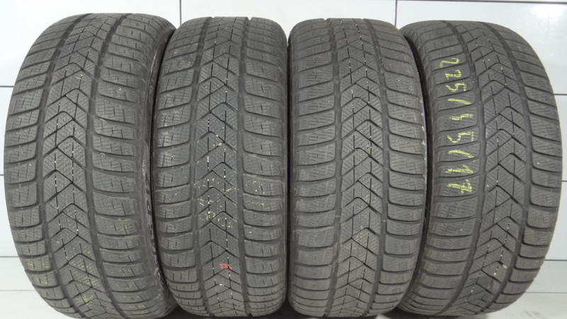 PIRELLI SOTTOZERO 3 WINTER 225/45R17 91 H [2019] 7MM-6.5MM OPONY UŻYWANE